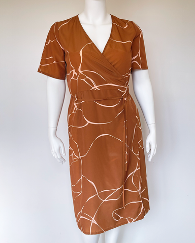 Juliette Hogan wrap dress