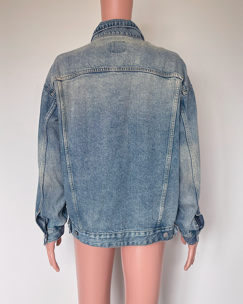 Wild Fable distressed denim jacket