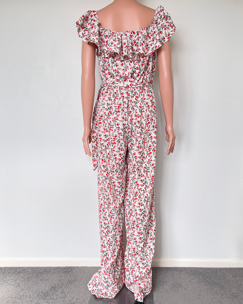 In The Style floral jumpsuit